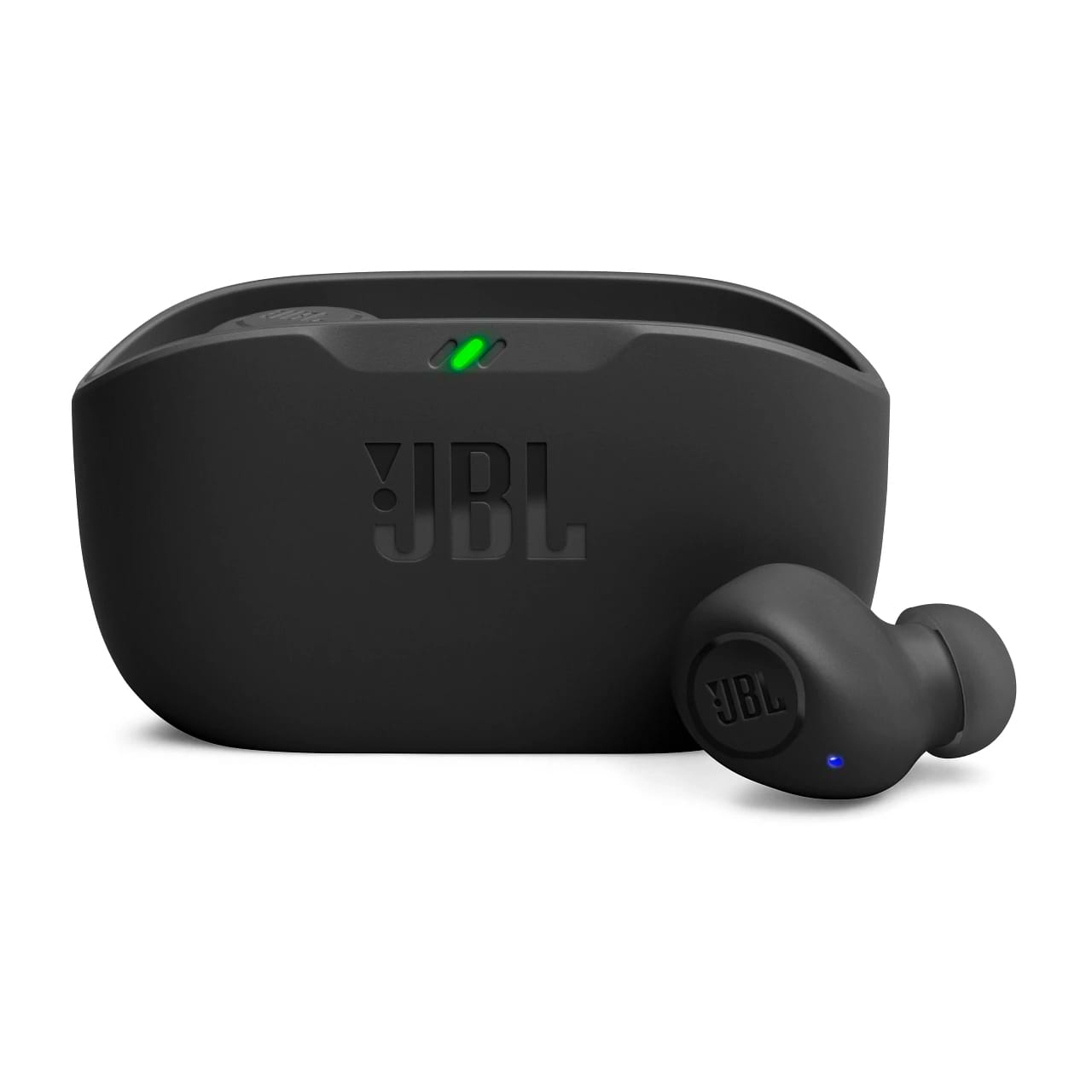 Наушники вкладыши беспроводные TWS JBL Wave Buds Black (JBLWBUDSBLK) - Фото 1