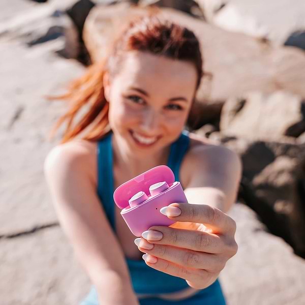 Фото - Навушники вкладиші бездротові TWS JLab Go Air Pop True Wireless Earbuds Black Pink (IEUEBGAIRPOPRPNK124)