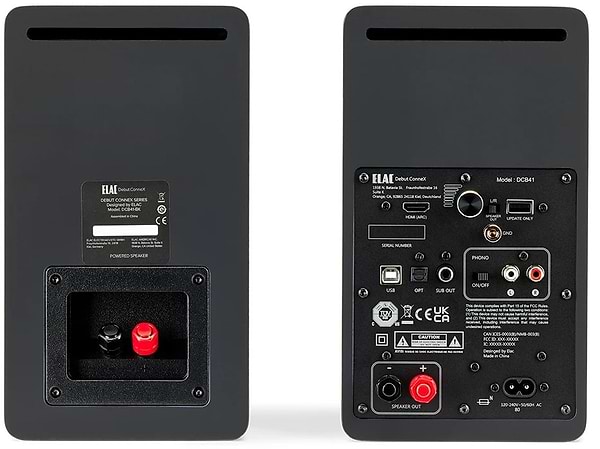 Фото - Комп'ютерна акустика звичайна 2.0 Elac Debut Connex DCB41 Black