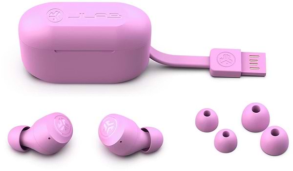 Фото - Навушники вкладиші бездротові TWS JLab Go Air Pop True Wireless Earbuds Black Pink (IEUEBGAIRPOPRPNK124)