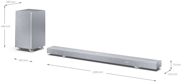 Фото - Саундбар Sharp HT-SBW55121(SL)