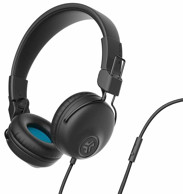 Фото - Наушники накладные проводные JLab Studio Wired On Ear Black (IEUHASTUDIORBLK4)