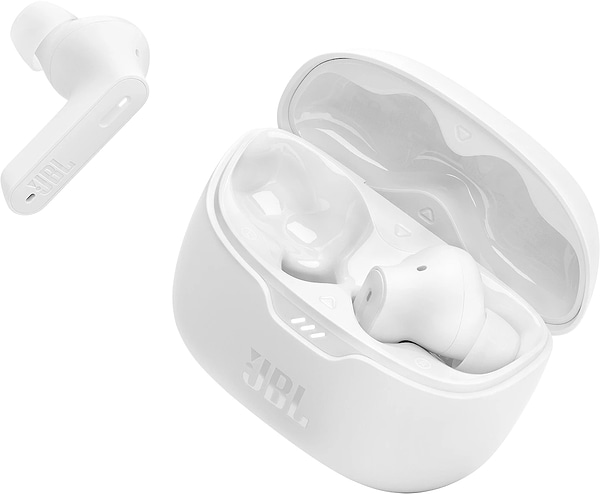 Фото - Навушники вкладиші бездротові TWS JBL Tune Beam White (JBLTBEAMWHT)