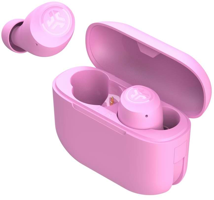 Наушники вкладыши беспроводные TWS JLab Go Air Pop True Wireless Earbuds Black Pink (IEUEBGAIRPOPRPNK124) - Фото 1
