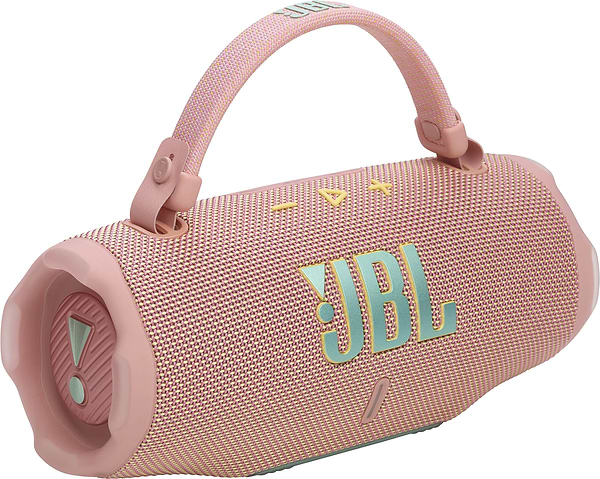 Фото - Портативна акустика JBL Charge 6 Pink (JBLCHARGE6PINK)