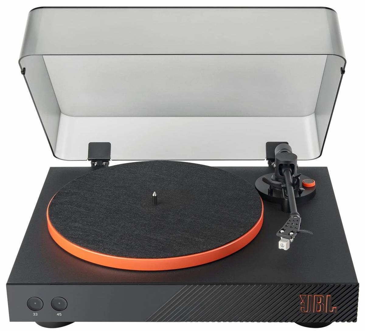 Купити Вініловий програвач JBL Spinner BT Black (JBLSPINNERBTBLKEU) - Фото 1 Вініловий програвач JBL Spinner BT Black (JBLSPINNERBTBLKEU) - Фото 1