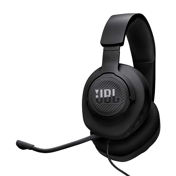 Фото - Гарнитура проводная игровая JBL Quantum 100M2 Black (JBLQTUM100M2BLK)