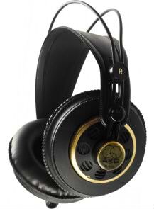 Наушники полноразмерные проводные AKG K240 Studio Black - Фото 1
