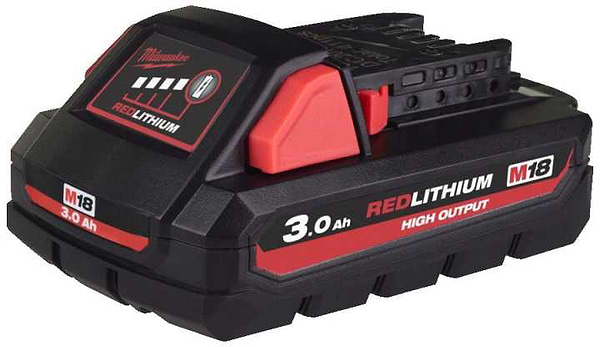 Фото - Акумулятор для електроінструментів Milwaukee Li-Ion HIGH OUTPUT M18 HB3 (4932471069)