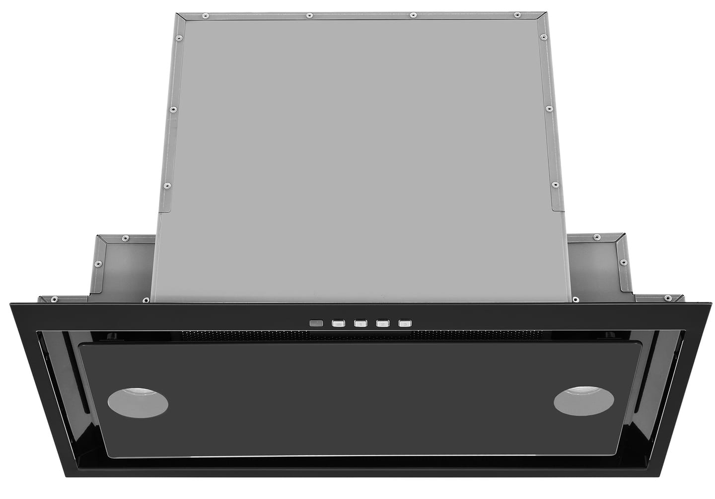 Витяжка вбудована Akpo WK-12 Neva Glass 1200 Black 60 - Фото 1