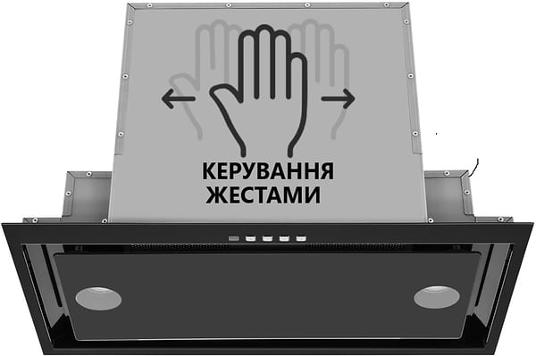Фото - Витяжка вбудована Akpo WK-12 Neva Glass 1200 Black 60