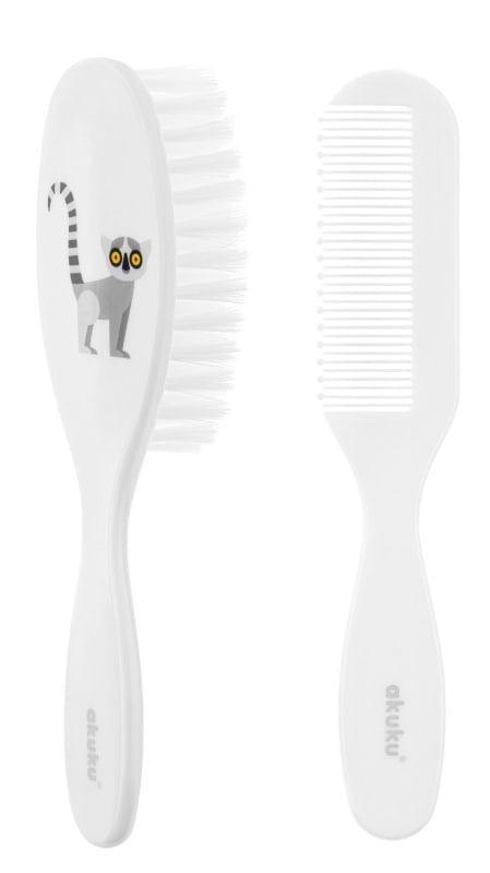 Фото - Набор расчесок для детских волос Akuku Лемур (A0082)