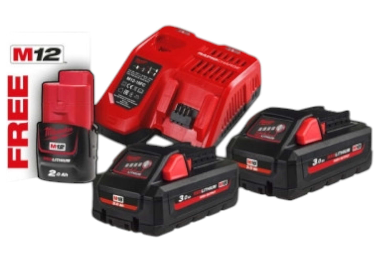 Акумулятор для електроінструментів Milwaukee M18 HNRG-302 +заряд. устройство (4933471071)