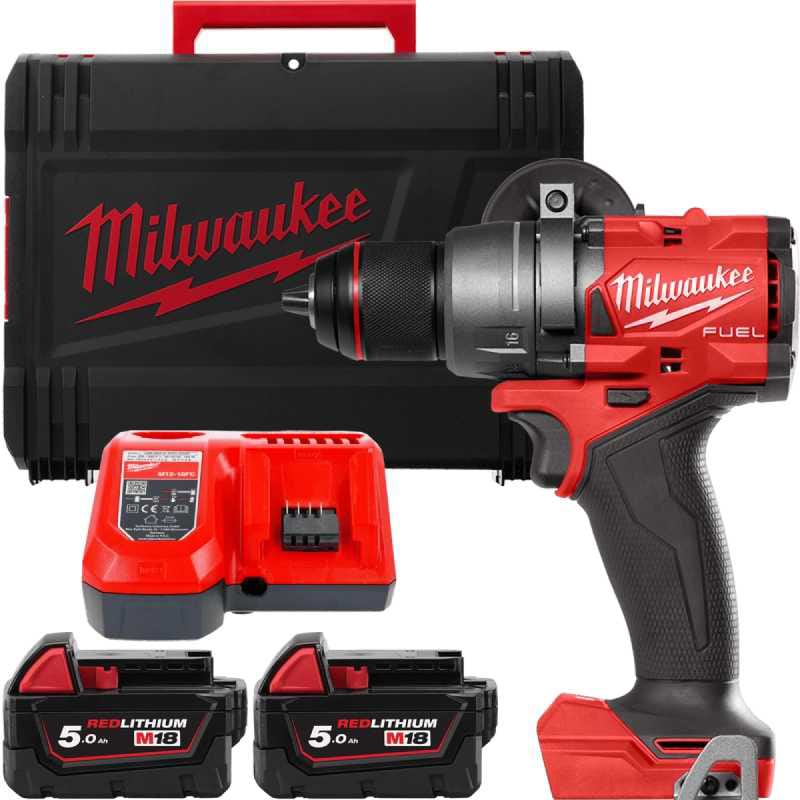 Дриль-шуруповерт Milwaukee M18 FDD3-502X,158Нм (4933479863)