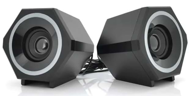 Комп'ютерна акустика звичайна 2.0 Kisonli L-6060/23426 Black - Фото 1