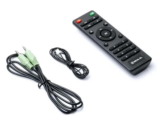 Фото - Комп'ютерна акустика 2.1 REAL-EL M-390 Black