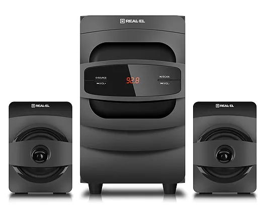 Фото - Комп'ютерна акустика 2.1 REAL-EL M-390 Black