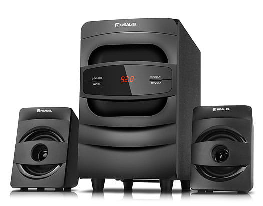 Фото - Комп'ютерна акустика 2.1 REAL-EL M-390 Black