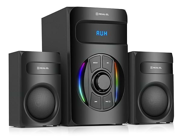 Фото - Комп'ютерна акустика 2.1 REAL-EL M-375 Black