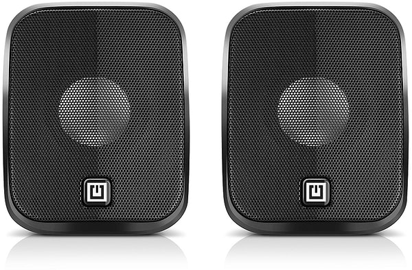 Фото - Комп'ютерна акустика компактна 2.0 REAL-EL S-25 Black (EL121100022)