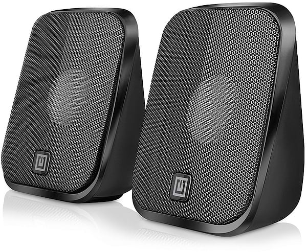 Фото - Комп'ютерна акустика компактна 2.0 REAL-EL S-25 Black (EL121100022)