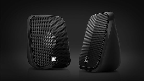 Фото - Комп'ютерна акустика компактна 2.0 REAL-EL S-25 Black (EL121100022)