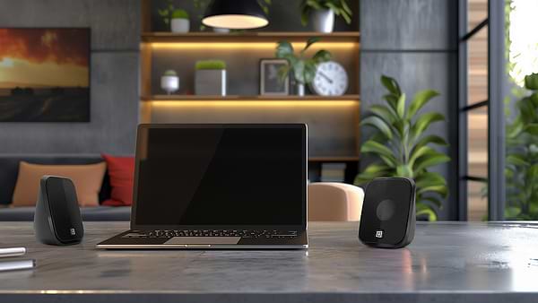 Фото - Комп'ютерна акустика компактна 2.0 REAL-EL S-25 Black (EL121100022)