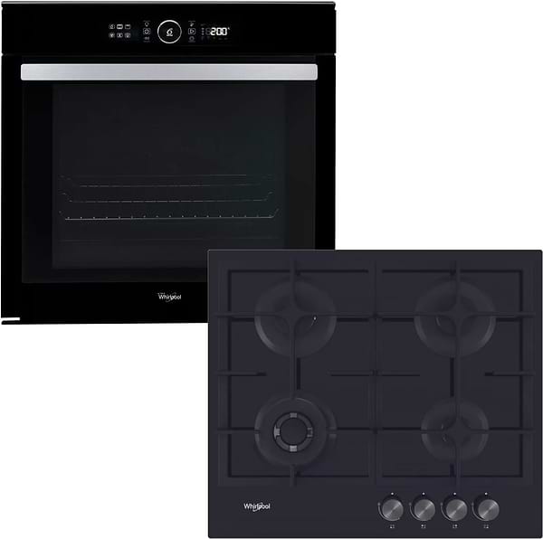 Фото - Комплект техніки Whirlpool Духова шафа + Варильна поверхня Whirlpool AKZM8420NB + GOA 6425/NB1