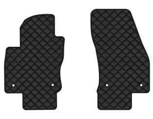 Килимки з екошкіри в салон авто передні EVAtech для Tiguan (Mk 2) Restyling Volkswagen 2020 2 покоління SUV EU (VW41380AL2AV4BBB)