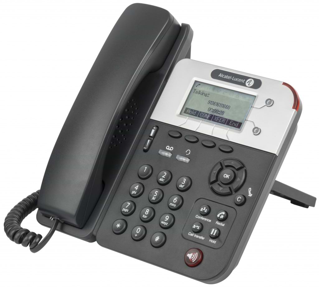 IP-телефон Alcatel Lucent 8001 Deskphon (3MG08004AA) - Фото 1