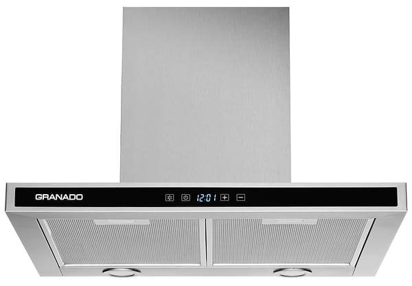 Фото - Витяжка декоративна GRANADO Alcoba 1614-1200 Inox Black Glass