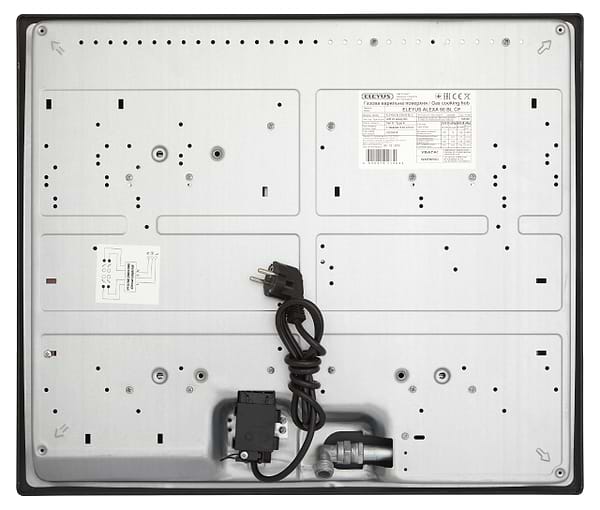 Фото - Варочная панель газовая ELEYUS ALEXA 60 BL CF