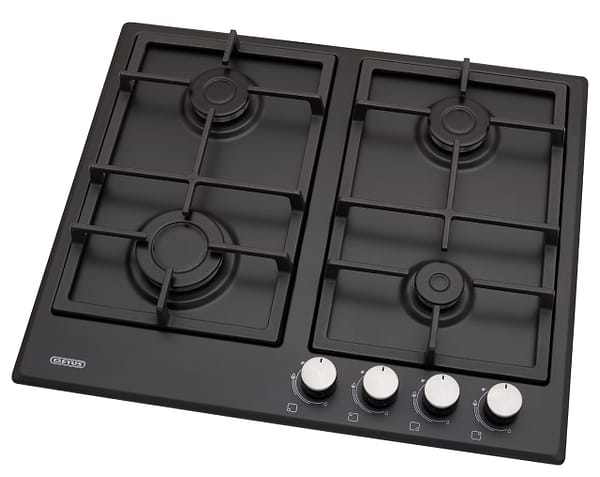 Фото - Варочная панель газовая ELEYUS ALEXA 60 BL CF