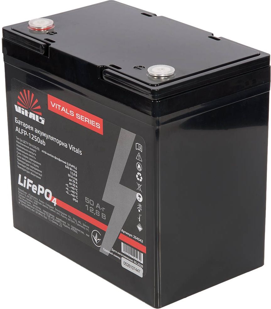 Аккумулятор для ИБП VITALS ALFP-1250ab