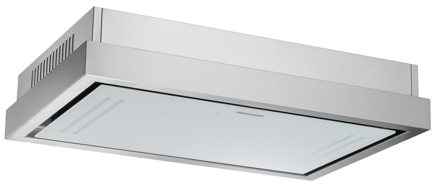 Вытяжка встраиваемая GRANADO Alia 2914-1800 Inox White Glass - Фото 1