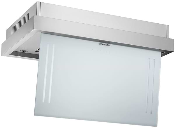 Фото - Вытяжка встраиваемая GRANADO Alia 2914-1800 Inox White Glass