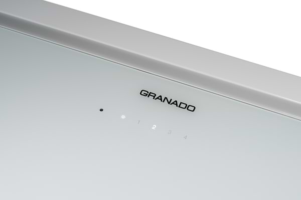 Фото - Вытяжка встраиваемая GRANADO Alia 2914-1800 White Glass