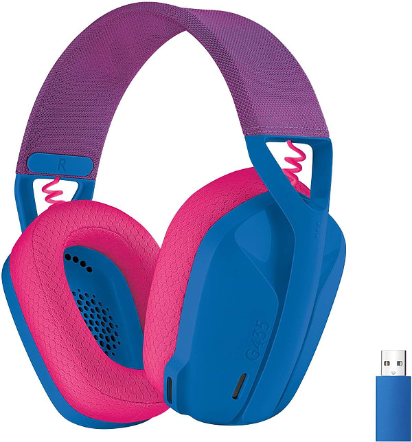 Фото - Гарнітура бездротова ігрова Logitech G435 Blue (981-001062)