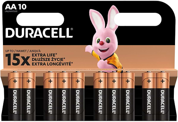 Фото - Батарейка тип AA Duracell MN1500 (LR06) уп. 1x10 шт. (5002508)