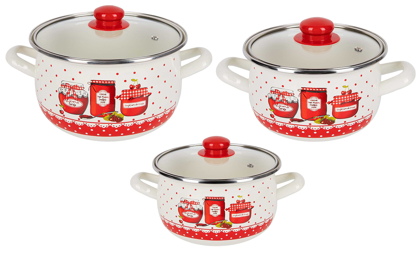 Набір посуду Gusto GT-T-3-S - Фото 1