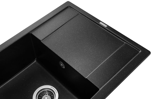 Фото - Мойка кухонная GRANADO Almeria Black Shine