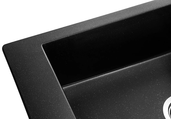 Фото - Мойка кухонная GRANADO Almeria Black Shine