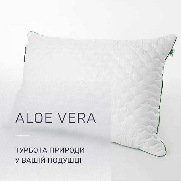 Фото - Подушка стандартна MirSon шовкова 60*60 №2745 Royal Aloe Vera Silk середня (2200005198780)