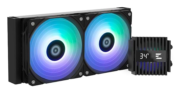 Фото - Водяная система охлаждения Zalman Alpha 2 A24 Black