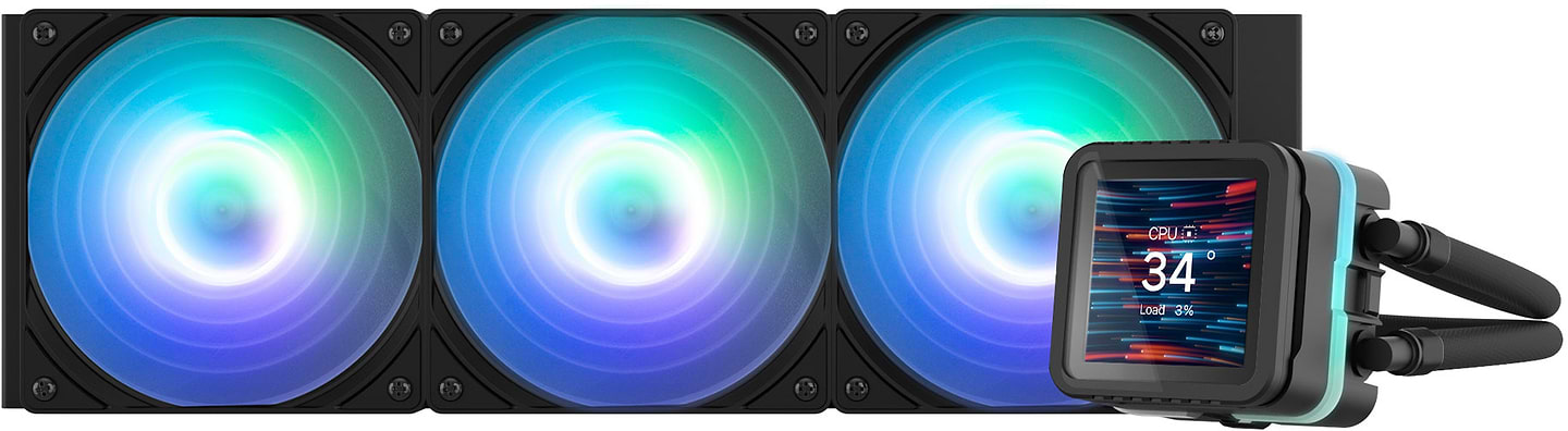 Водяная система охлаждения Zalman Alpha 2DS A36 ARGB (ALPHA2DSA36BLACK)