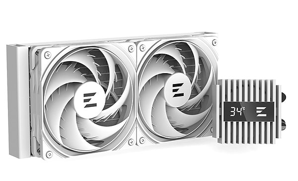 Фото - Водяна система охолодження Zalman Alpha 2 A24 White
