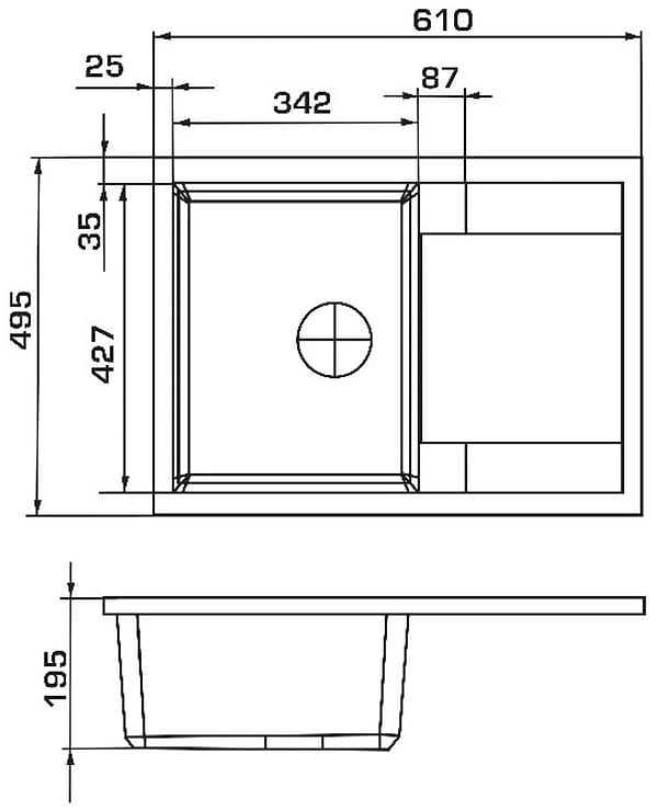 Фото - Мойка кухонная GRANADO Altea Ivory