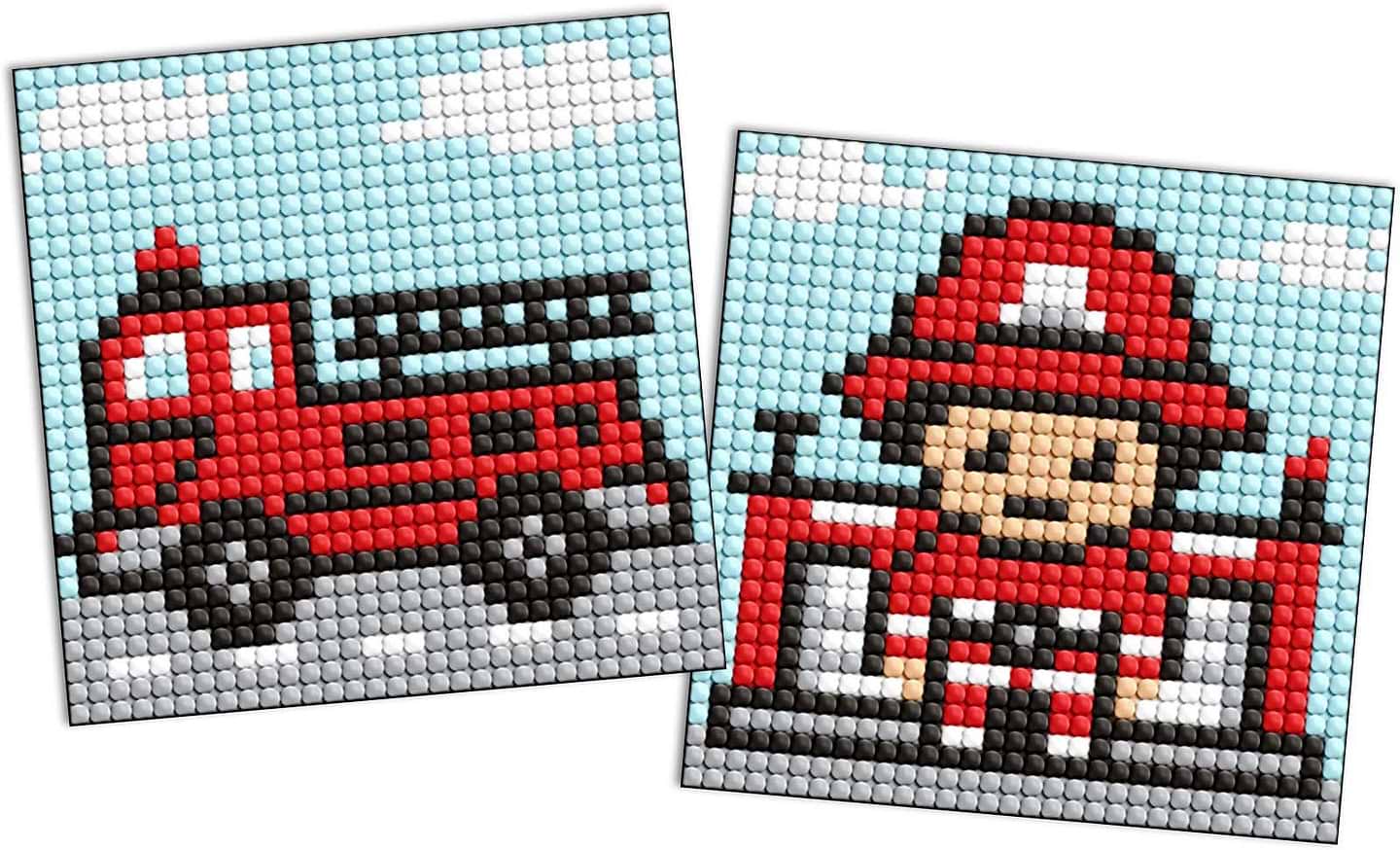 Набор для изготовления декора Ideyka Профессии.Пожарный 9х9 см (AMS1099)