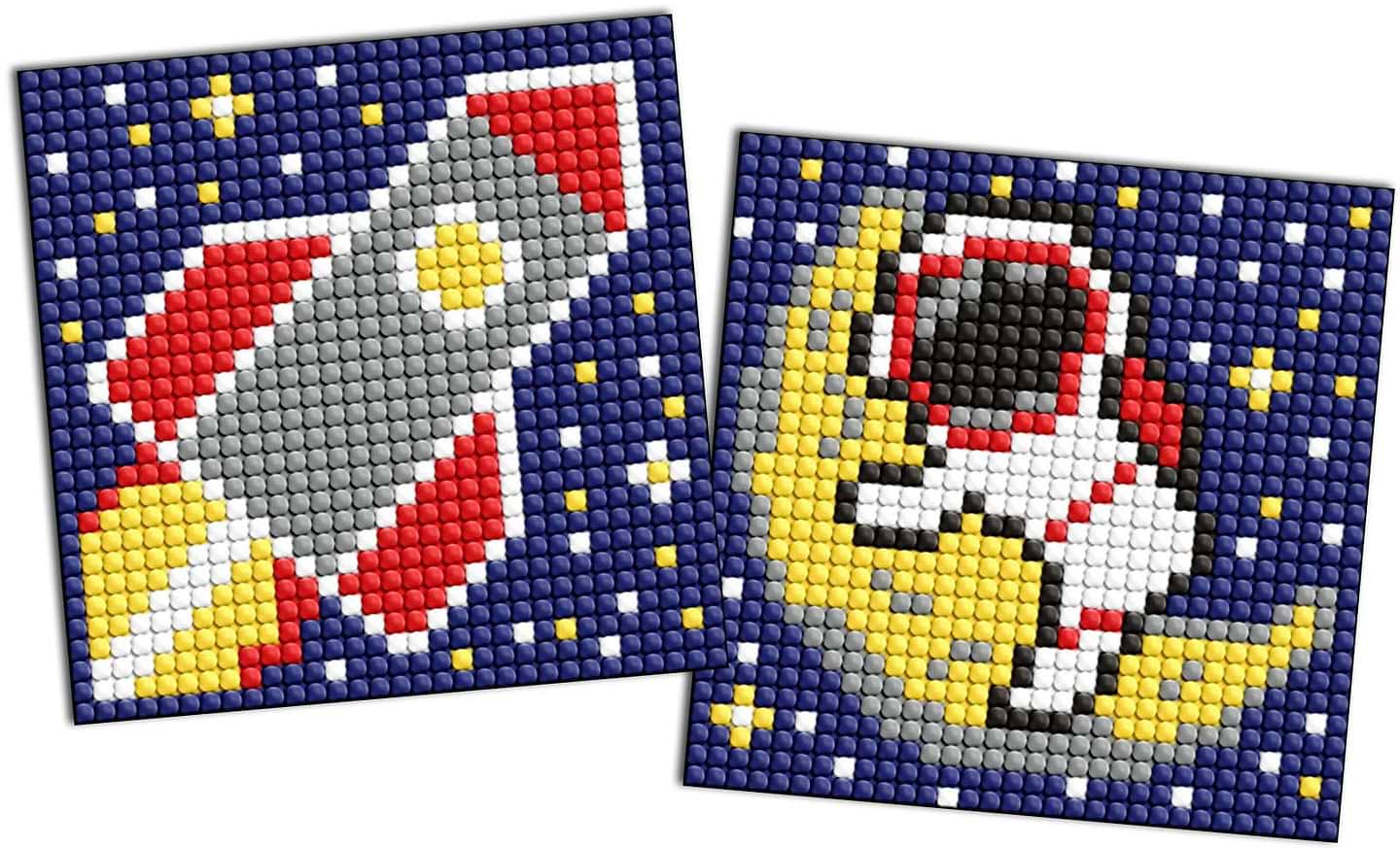 Набор для изготовления декора Ideyka Профессия: Космонавт 9х9 см (AMS1146)