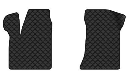 Коврики из экокожи в салон авто передние EVAtech ECO для Priora 2170 Lada 2007-2018 1 поколение Sedan EU (LA3126AM2BBB)